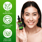 3-IN-1 Black Castor Oil with Amla & Black Seed Oil, 100% Pure & Natural, Hair Care & Skin Care, Organic Cold-Pressed, Cruelty-Free & Vegan, 2.02 Fl Oz