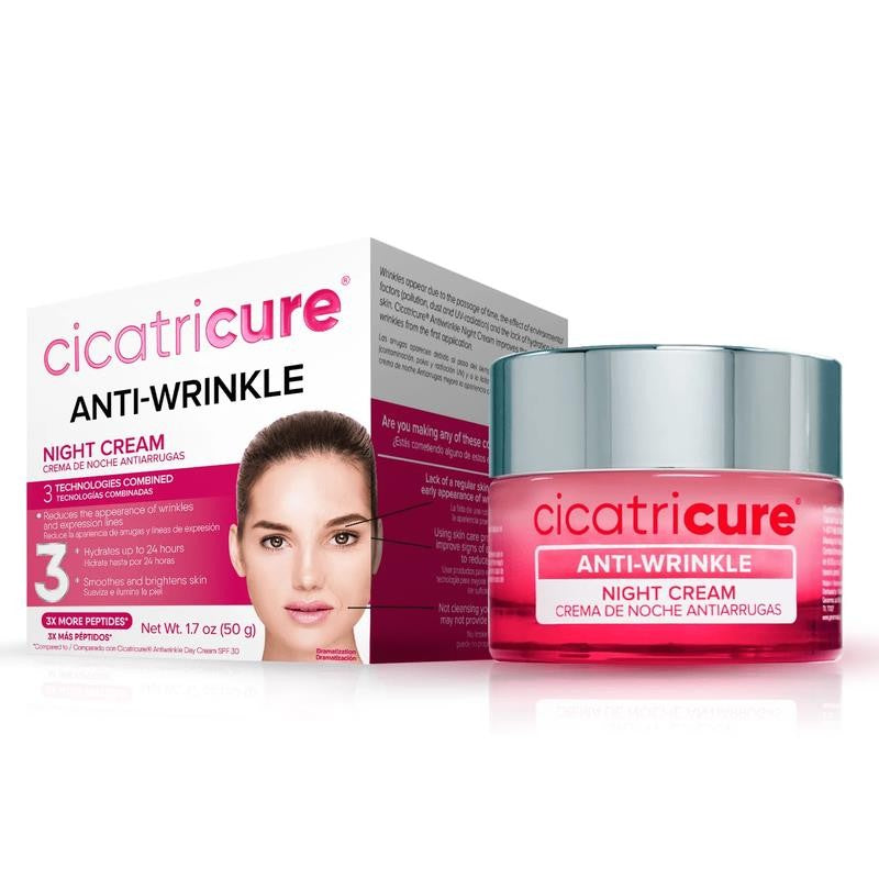 Anti-Wrinkle Night Cream for Face, Anti-Aging Moisturizer with Hydrating Formula