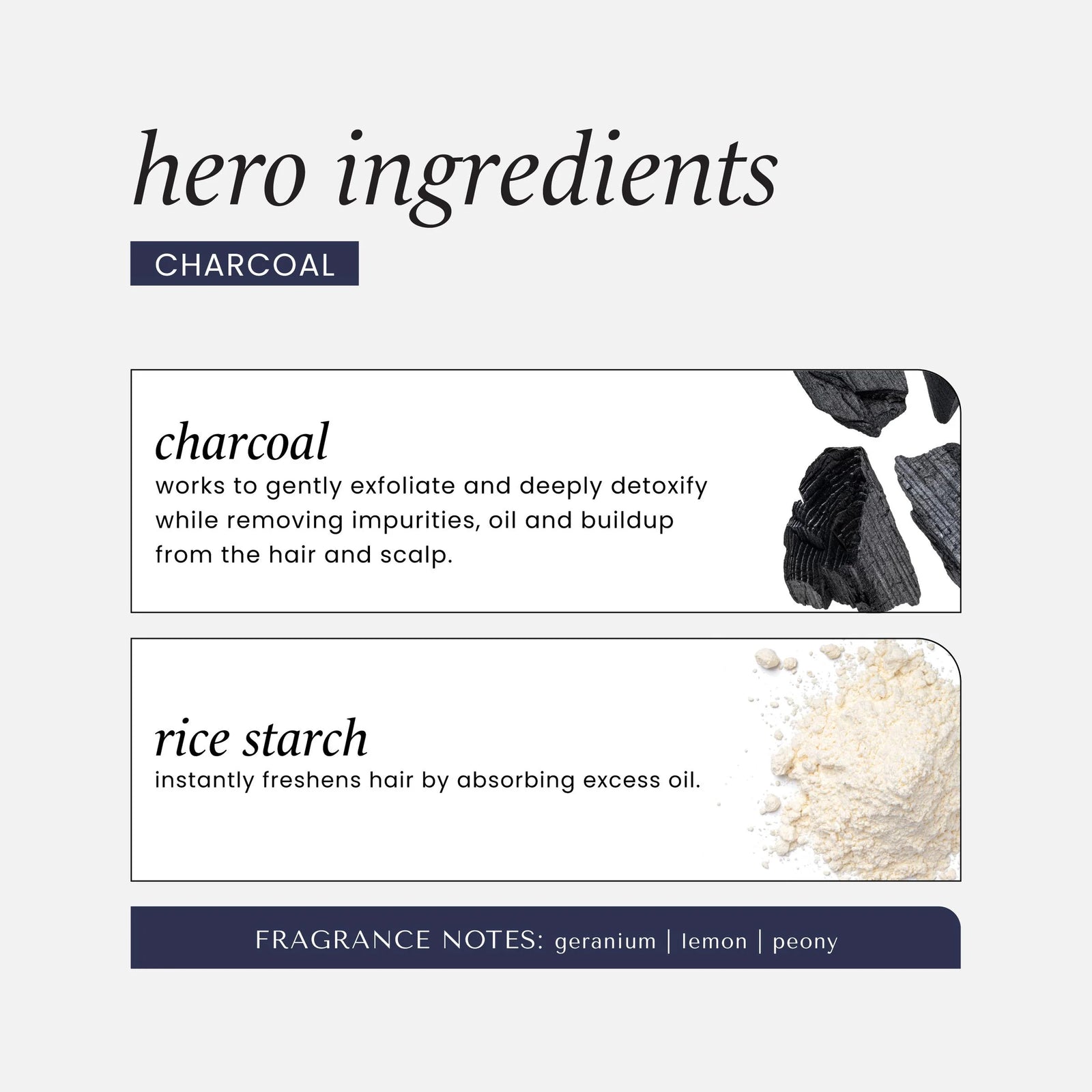 Charcoal & Citrus Purifying Oil Control Dry Shampoo, 4.3 Oz