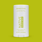 Native Deodorant, Aluminum Free, Aloe & Green Tea Sensitive Whole Body Deodorant 2.4 Oz