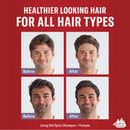 Old Spice Relax 2 in 1 Shampoo Conditioner, All Hair Types, Lavender, 21.9 Fl Oz
