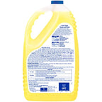 Lysol Multi-Surface Cleaner, Sanitizing and Disinfecting Pour, to Clean and Deodorize, Sparkling Lemon & Sunflower Essence, 144 Fl Oz