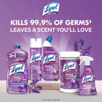 Lysol® Multi-Surface Cleaner, 2X Concentrated, Pourable Brand New Day, Lavender & Cotton Blossom Scent, 48 Oz