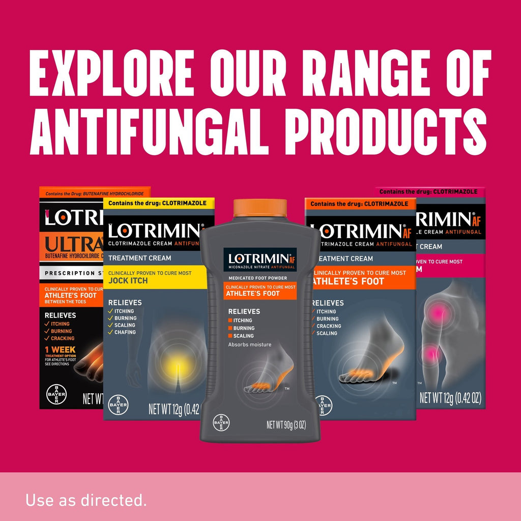 AF Clotrimazole Ringworm Treatment Antifungal Cream, 12G Tube
