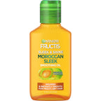 Fructis Sleek & Shine Moroccan Sleek Smoothing Conditioning Oil for Dry Hair, 3.