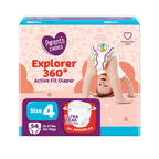 Parent'S Choice Explorer 360 Active Fit Diaper Pants, Size 4, 54 Count