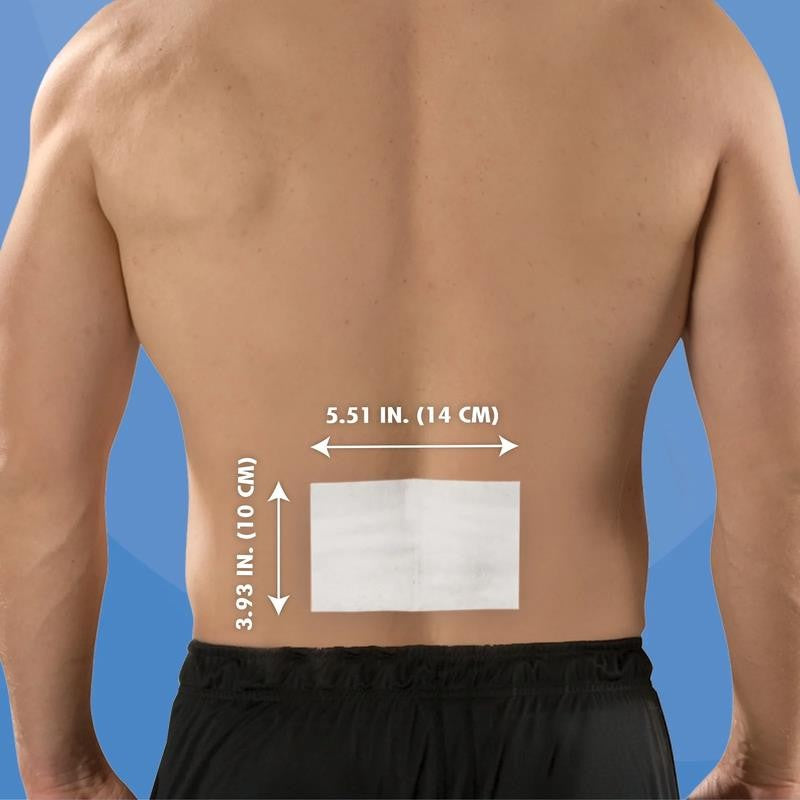 Cold Therapy Menthol Pain Relief Patch | 5% Menthol | Back and Large Areas | 3.9