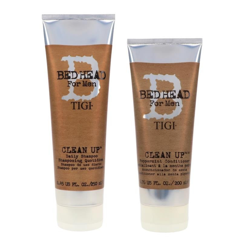 Bed Head for Men Clean up Daily Shampoo 8.45 Oz & Bed Head for Men Clean up Cond
