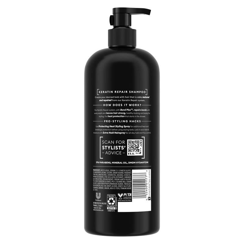 Tresemme Shampoo Keratin Repair with Bond Plex Technology, 28 Oz