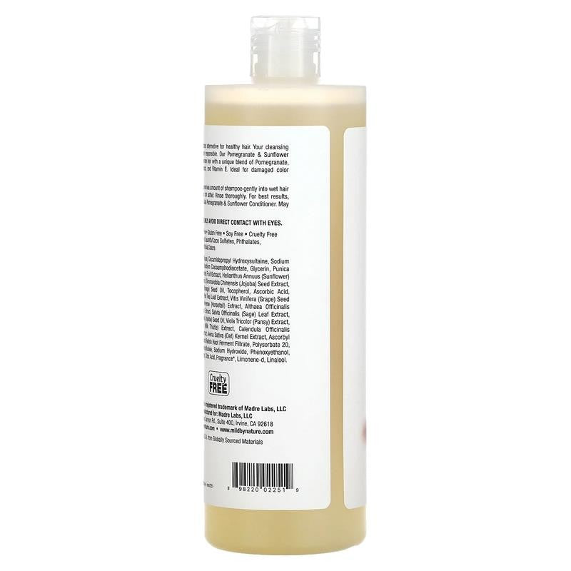 (Nature'S Gate), Pomegranate & Sunflower Shampoo for Color-Treated Hair, 16 Fl O