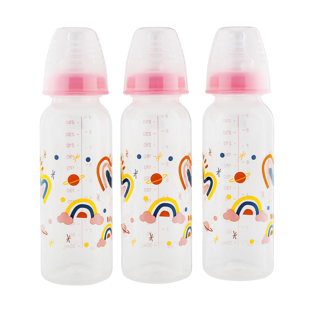 Parent'S Choice Standard Neck Bottle, 9 Fl Oz, Newborn 0+ Months, 3 Pack