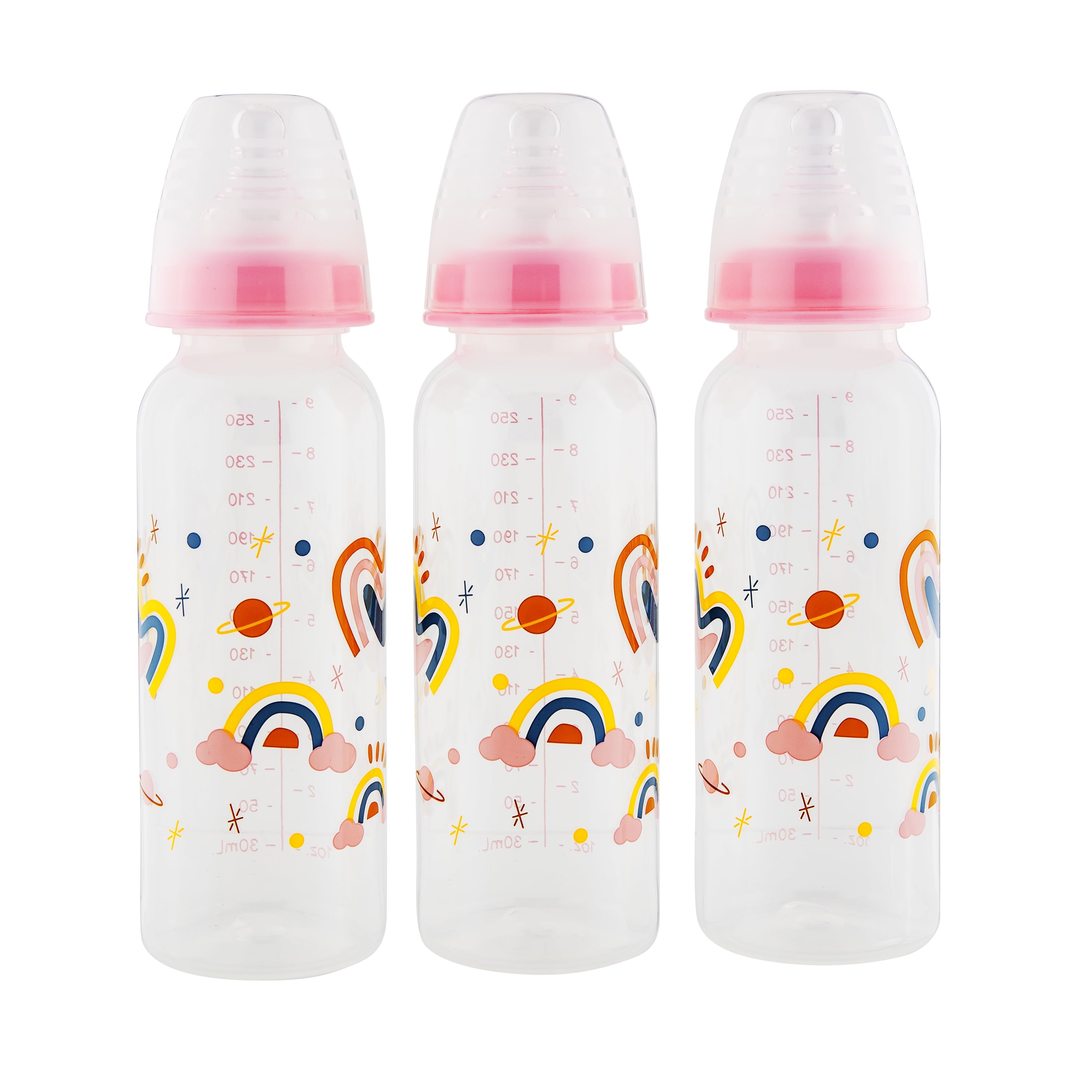 Parent'S Choice Standard Neck Bottle, 9 Fl Oz, Newborn 0+ Months, 3 Pack