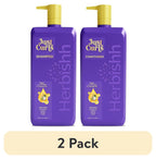 (2 Pack)  Just Curls Coconut & Avocado Oil Infused Curly Hair Shampoo and Conditioner Set, Sulfate-Free Vegan Kit for Curly Hair Care Women & Men Wavy, Curly Hair Products for Nourished Smooth Hair