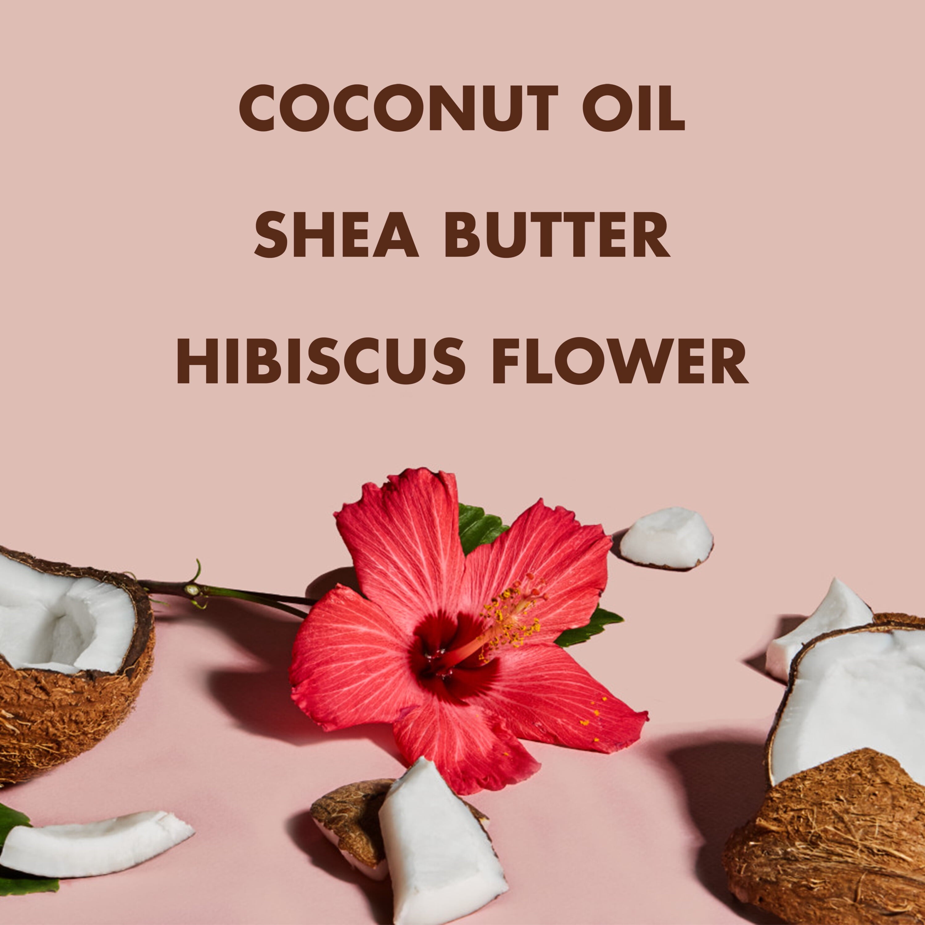 Sheamoisture Bath, Body & Massage Oil Coconut & Hibiscus for Dry Skin, 8 Oz