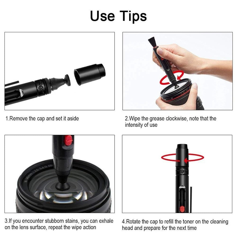 7-47PCS Camera Cleaner Kit DSLR Lens Digital Camera Sensor Cleaning Set for Sony