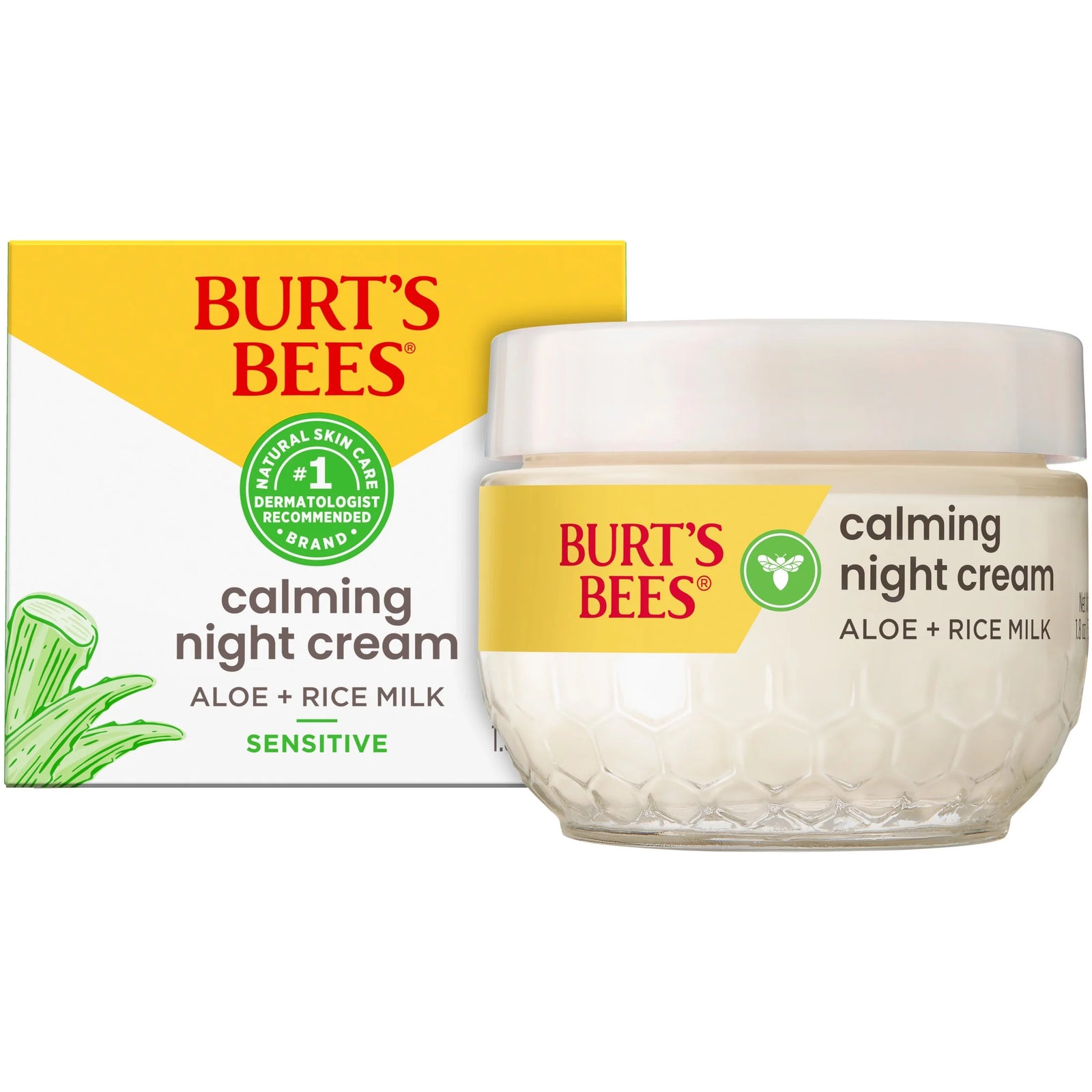 Calming Night Cream, 1.8 Oz. Tub