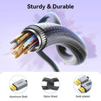 Displayport 1.4 to HDMI 2.1 6 Feet Cable 8K@60Hz 4K@240Hz/165Hz