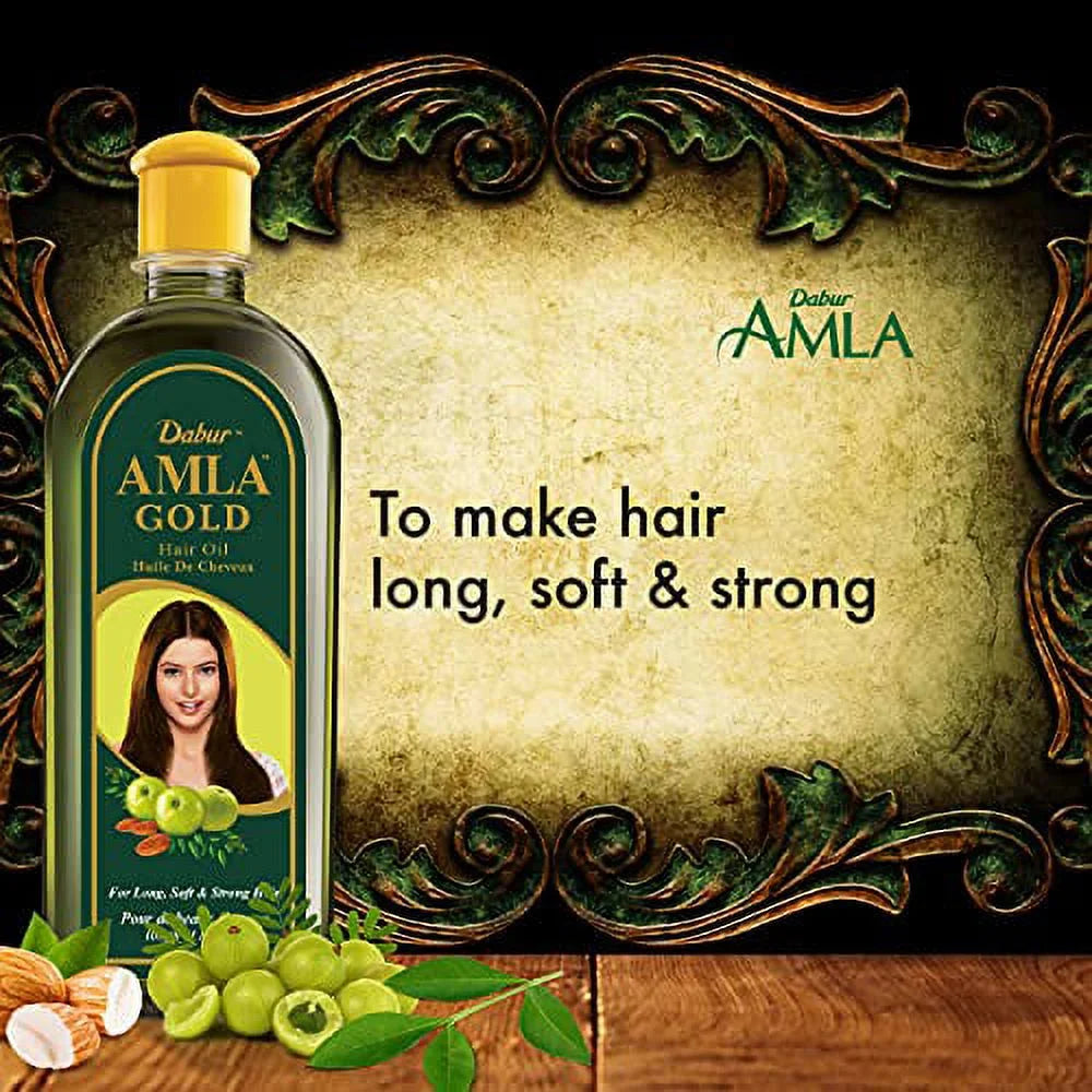 Amla Gold Hair Oil, 300 Ml Bottle
