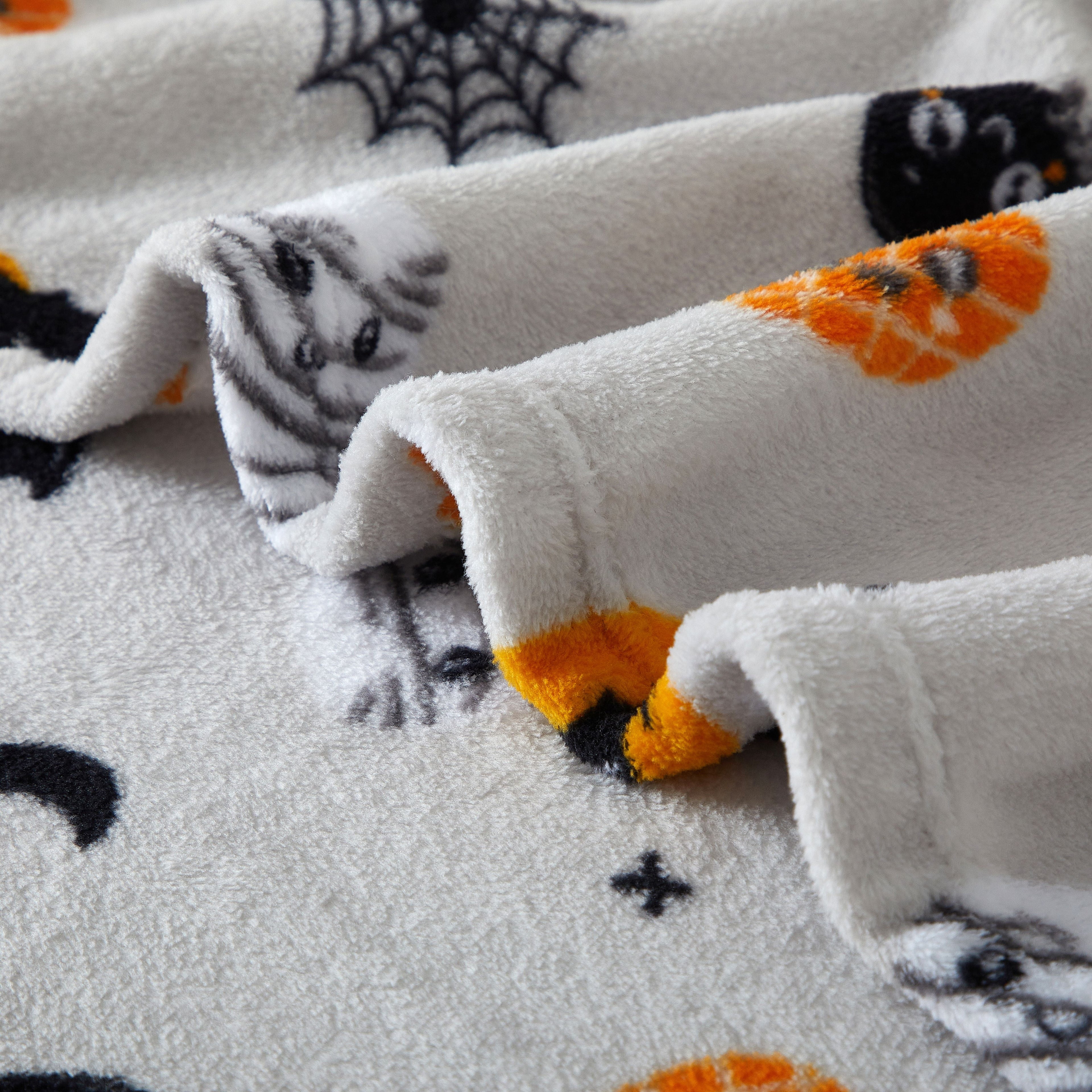 Parent'S Choice 30" X 36" Halloween Baby Blanket, Gray