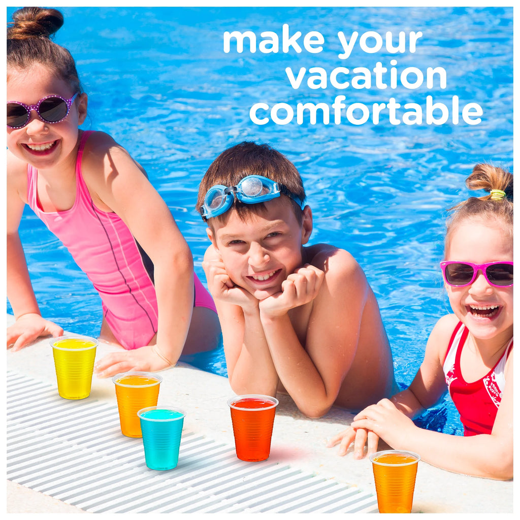 600 Pack 5 Oz Clear Plastic Drinking Cups