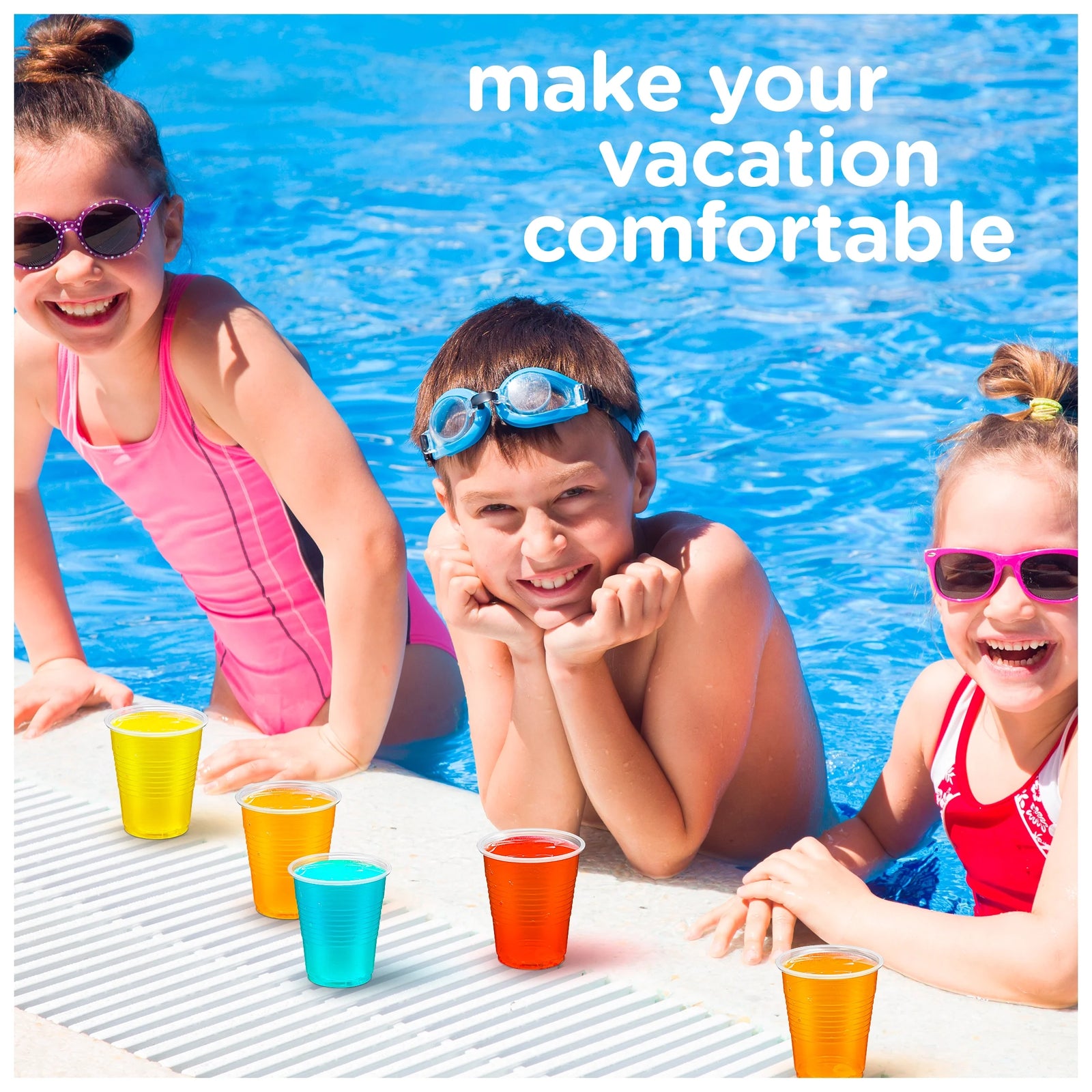 600 Pack 5 Oz Clear Plastic Drinking Cups