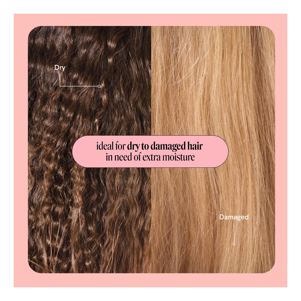 Deep Moisture Hair Mask, Strength Dry Damaged Hair, Keratin Shea Butter 8 Fl Oz