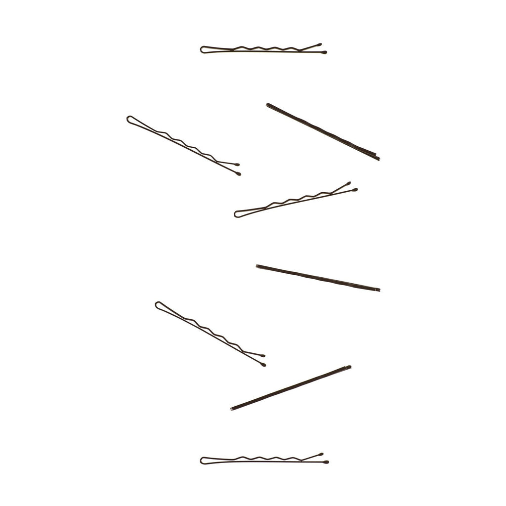 Bobby Pins, Slide Proof Grip, Secure Hold Hair Pins, for All Ages, Black, 90 Ct