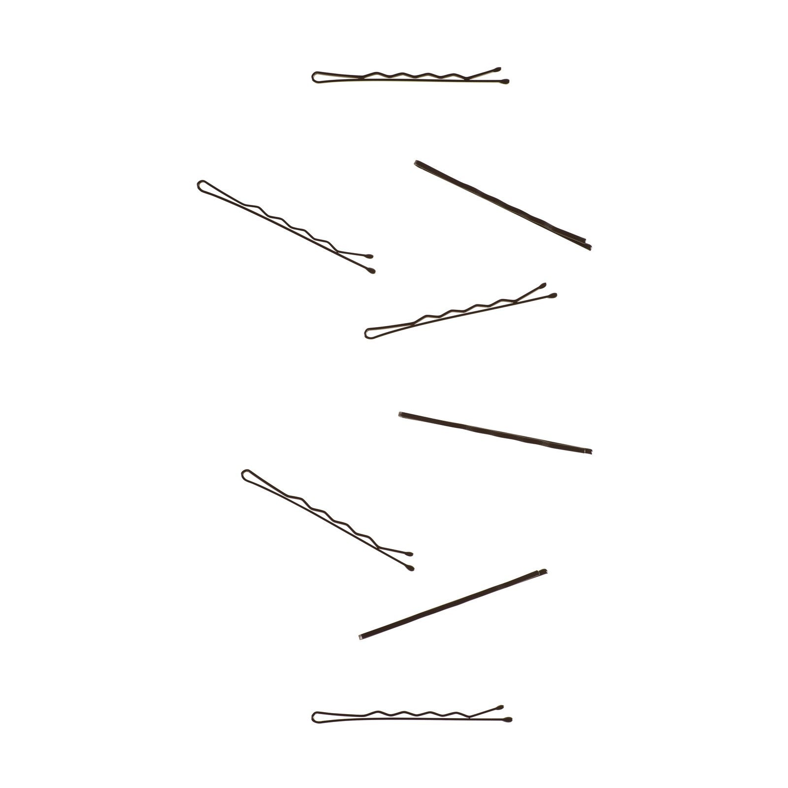 Bobby Pins, Slide Proof Grip, Secure Hold Hair Pins, for All Ages, Black, 90 Ct