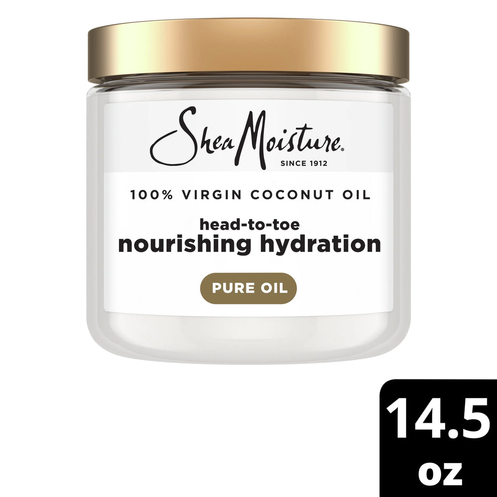 Sheamoisture 100% Extra Virgin Coconut Oil Nourishing Hydration, 14.5 Oz