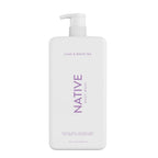 Native Body Wash, Sulfate Free, Lilac & White Tea, for Women and Men, 36 Oz