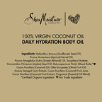 Sheamoisture Daily Hydration Body Oil Virgin Coconut Oil for Dry Skin, 8 Oz
