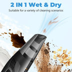 Cordless Handheld Car Vacuum, Portable Vacuum Cleaner, 8KPA Powerful Suction For