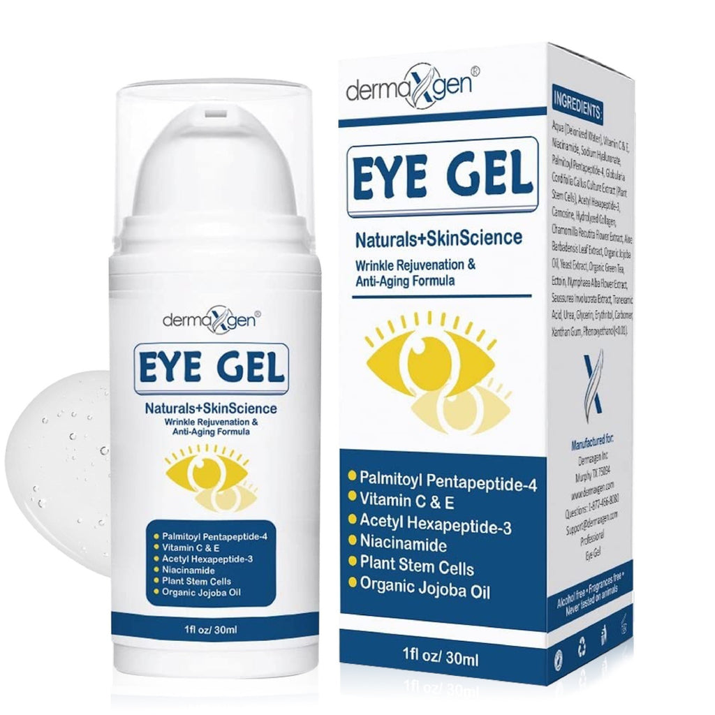Eye Gel + Plant Stem Cells + Matrixyl 3000 + EYE BAG REMOVER, Arginine for Under