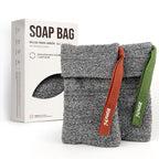 2 Pieces Soap Pouch and Soap Saver Pocket for Use in Shower, Premium Body Scrubb