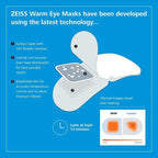 Dry Eye Relief Warm Compress Heated Eye Masks, 4 Pack