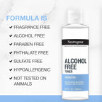Alcohol-Free Daily Facial Toner, Skin Care for Face, Fragrance Free, 8 Oz
