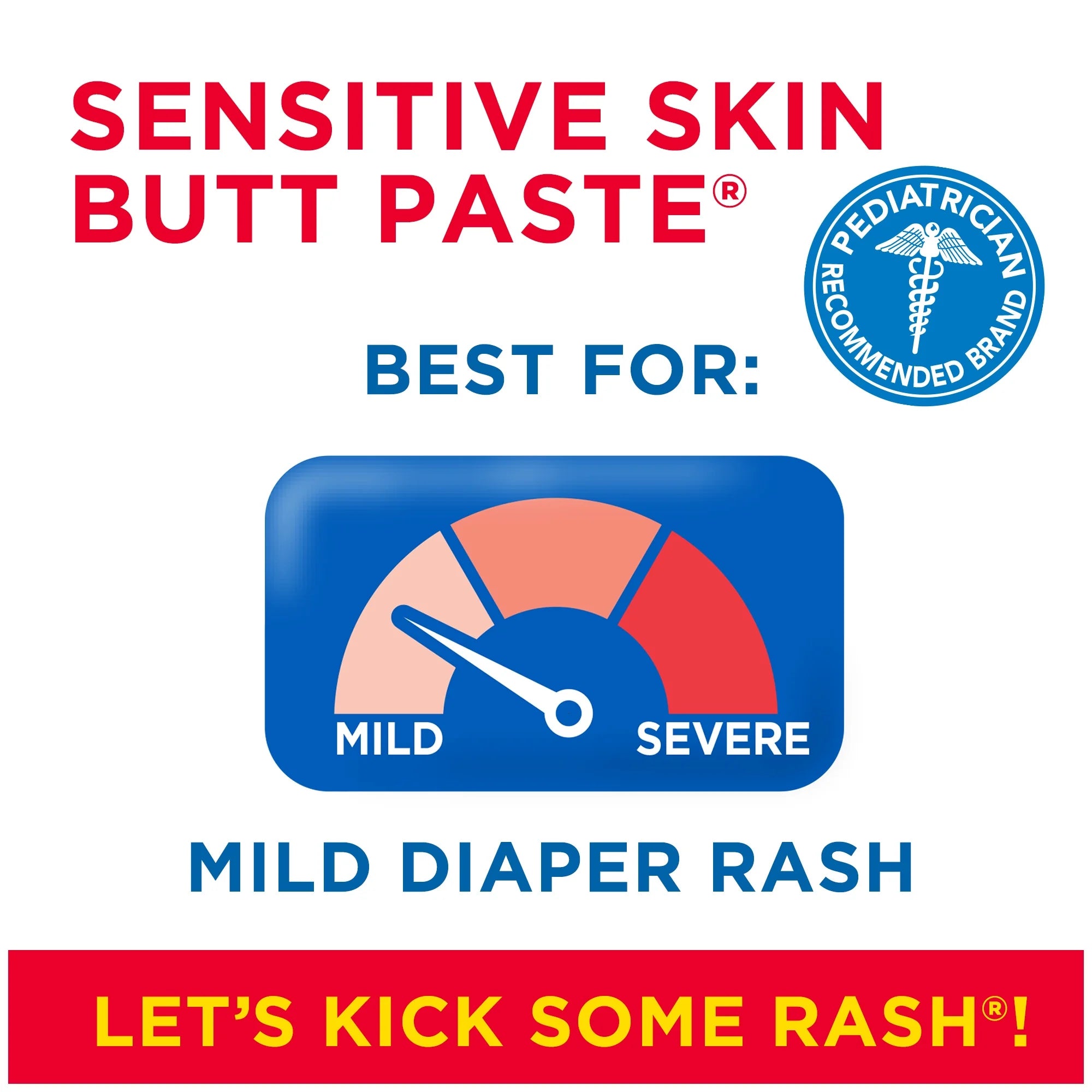 Boudreaux'S Butt Paste for Sensitive Skin Diaper Rash Cream, Ointment for Infant, 4 Oz Tube