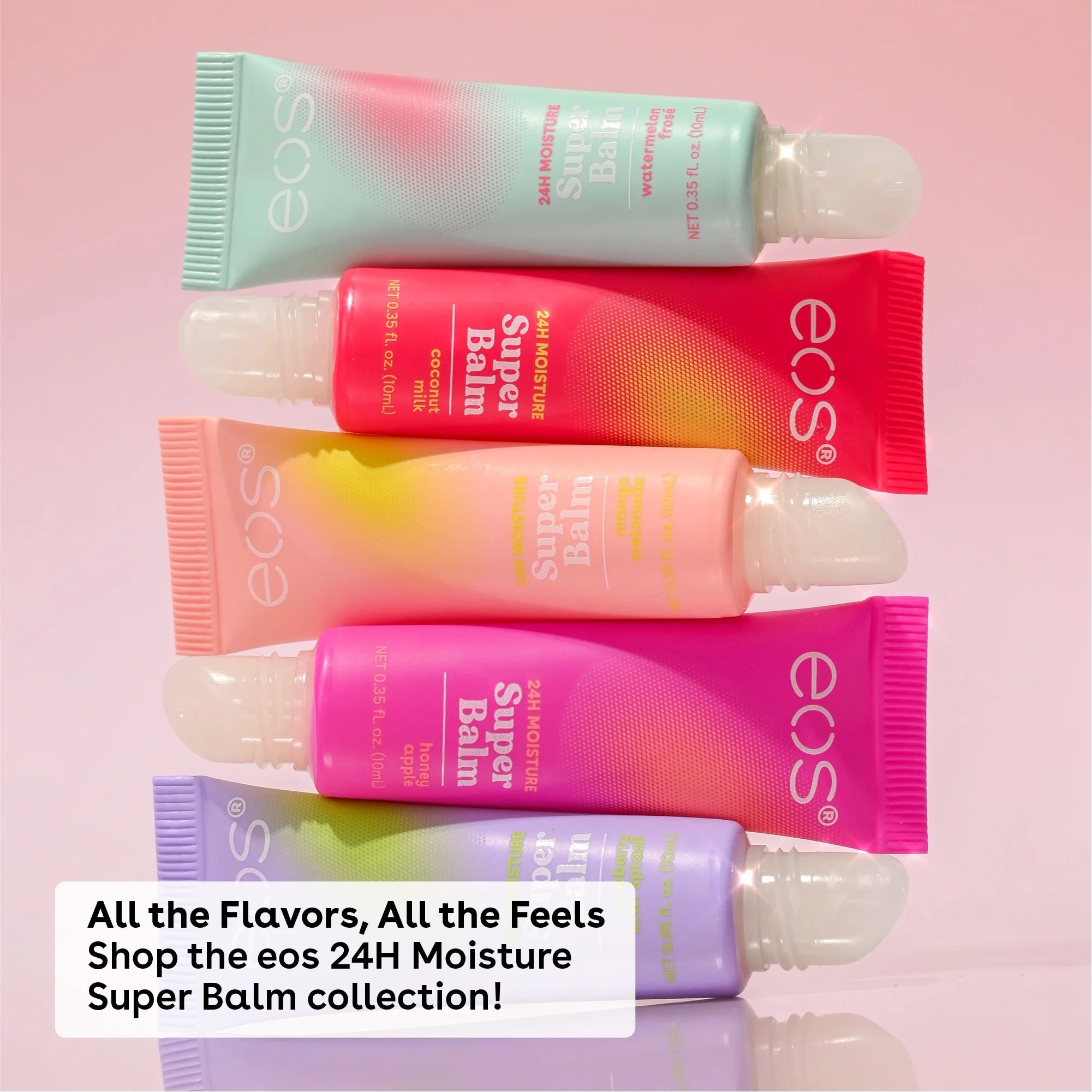 24H Moisture Super Balm- Strawberry Sorbet & Raspberry Kiwi Splash, 0.35 Fl Oz (2 Pack)