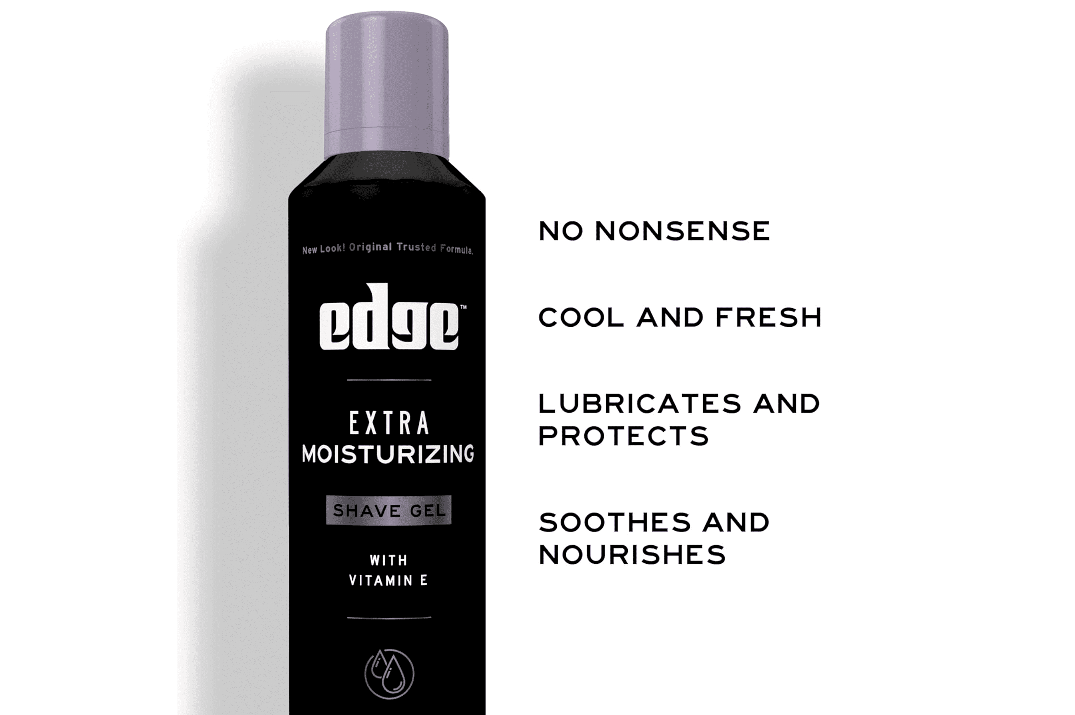 4 Pack - Edge Shave Gel Extra Moisturizing 7 Oz