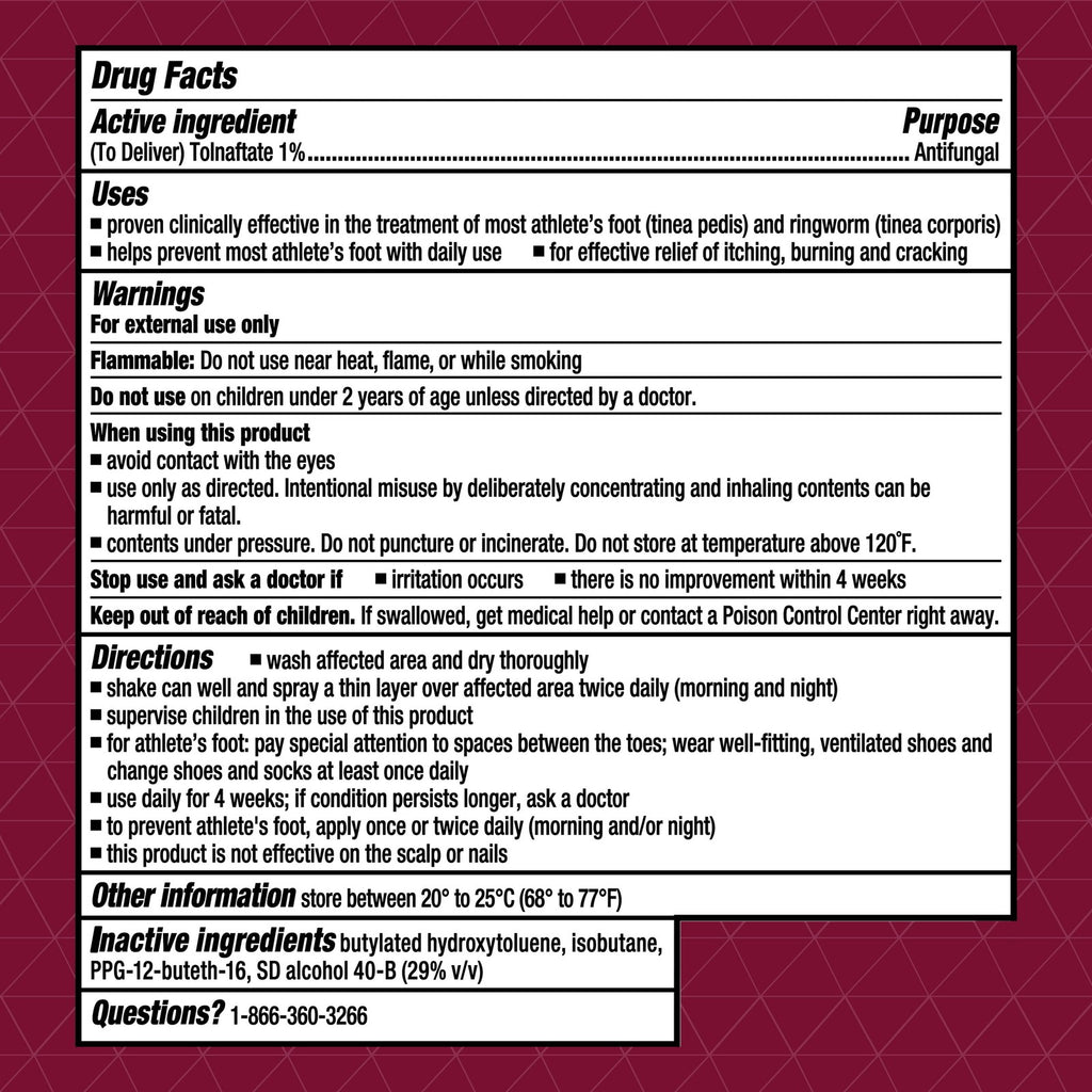 Athlete'S Foot Spray Antifungal Liquid Spray, 5.3 Oz Can