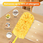 Duster Refills 360 for Swiffer 30 Pcs & Handle & Extendable Handle*1 Disposable
