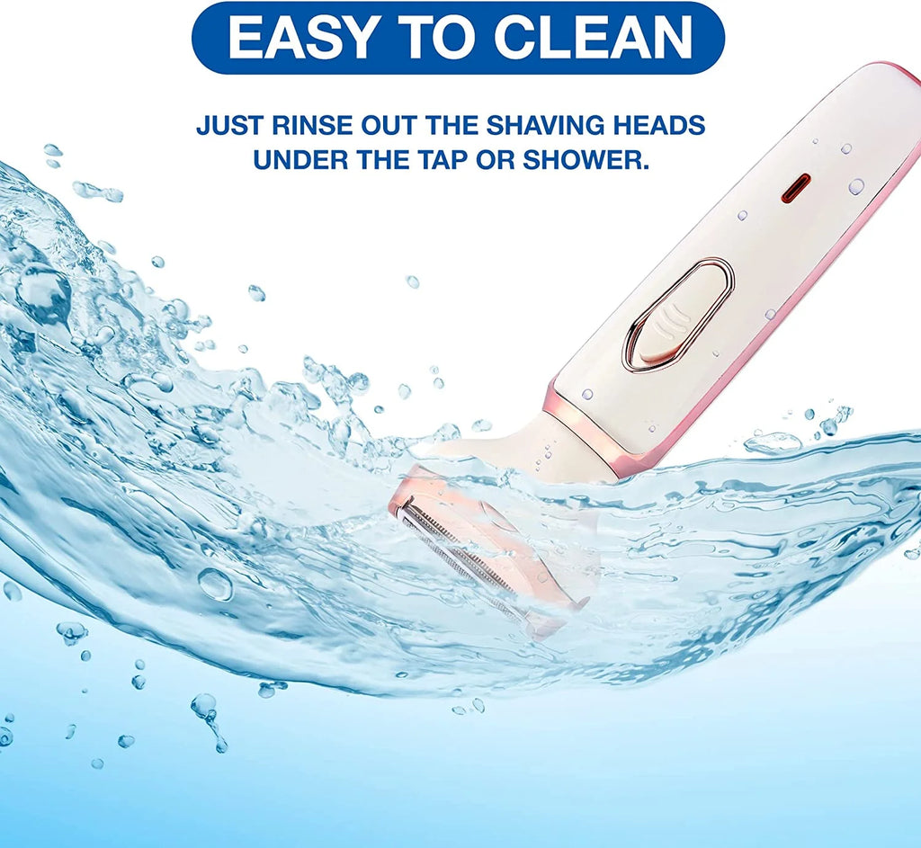 Electric Razor for Women Electric Shaver, Trimmer for Women 4 in 1 Hair Trimmer,