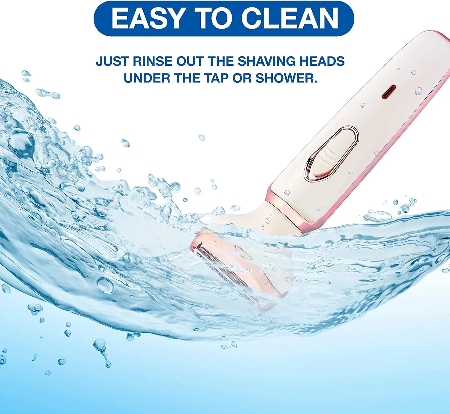 Electric Razor for Women Electric Shaver, Trimmer for Women 4 in 1 Hair Trimmer,