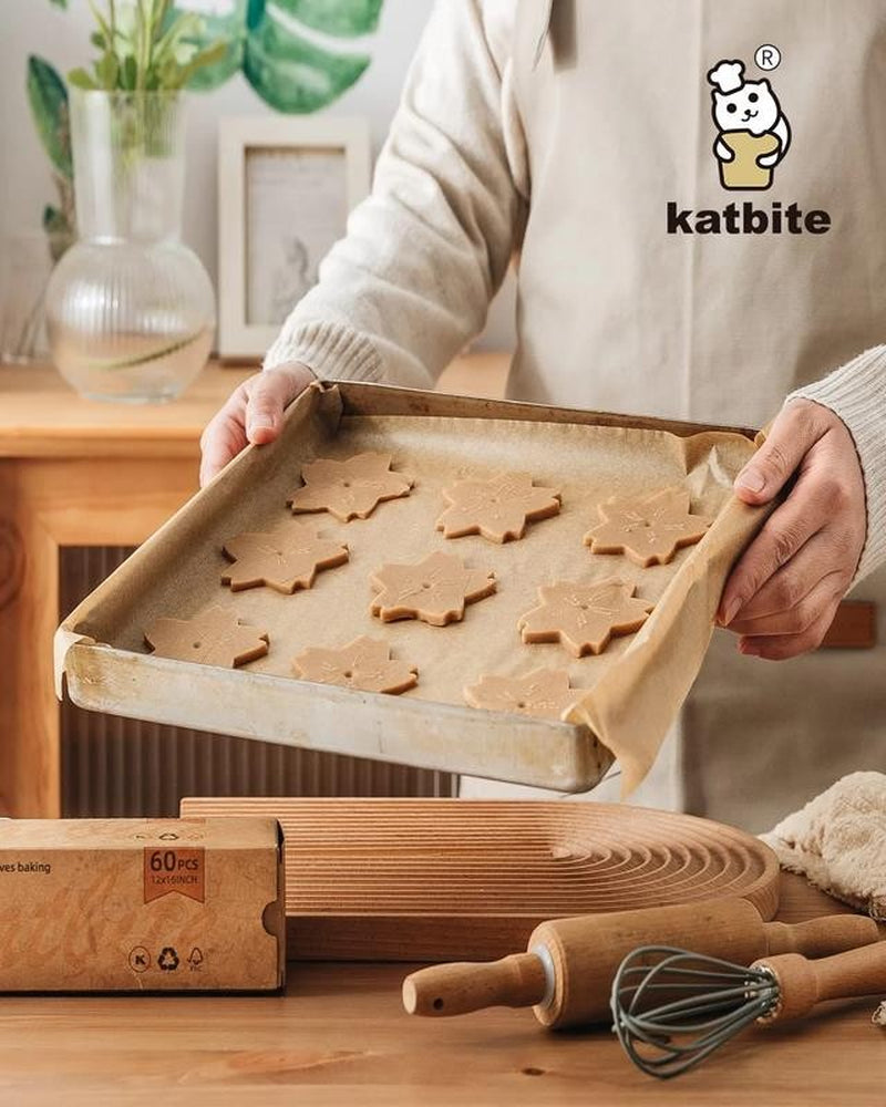 120Pcs 8X12 Inches Heavy Duty Parchment Paper Sheets for Baking