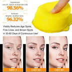 50 Pads Kojic Acid & Turmeric Cleansing Pads-Cleanses Pores, Exfoliates, Removes Dirt and Makeup, Facial Cleansing Pads for Women & Men