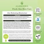 Aloe Hydrating Face Moisturizer with 71% Organic Aloe Vera - Face Lotion for Wom