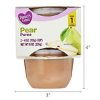 Parent'S Choice Stage 1 Baby Food, Pear , 4 Oz Cups, 2 Count