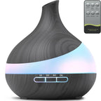 550Ml Essential Oil Diffuser, Upgraded Oil Diffuser for Large Room, Cool Mist Hu