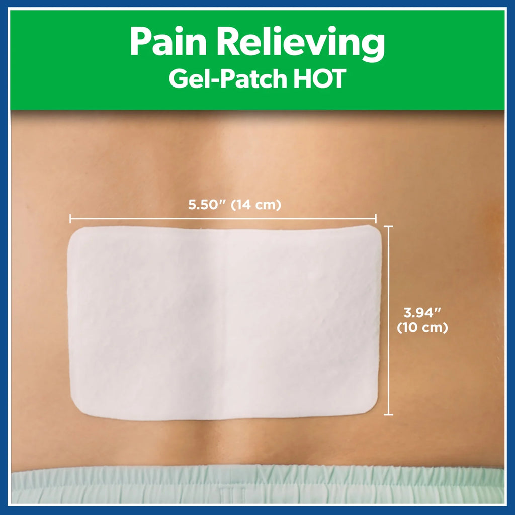 Gel-Patch Hot Pain Relief for Muscles & Joints, 6 Count