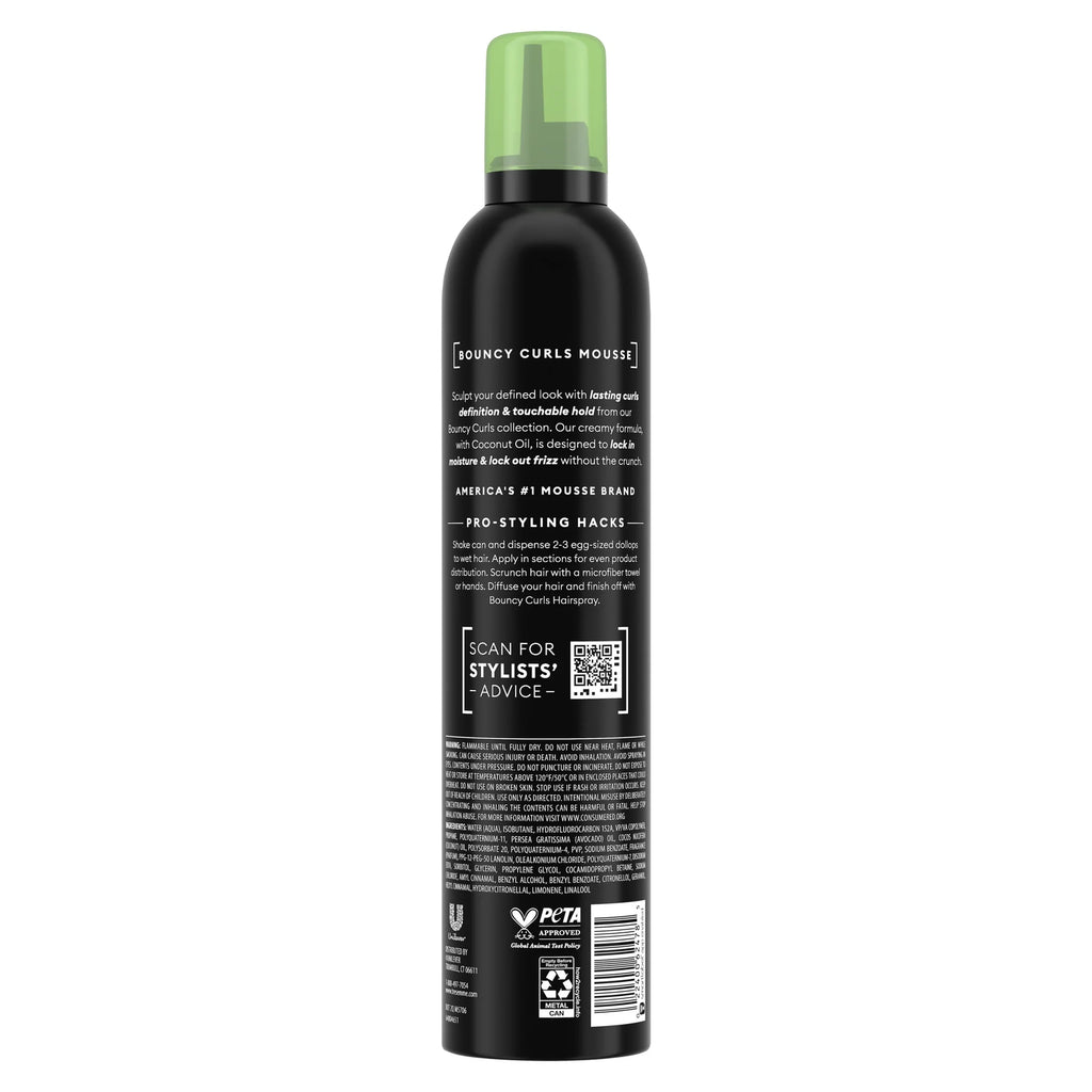 Bouncy Curls Mousse with 24H Control & Definition, 15 Oz